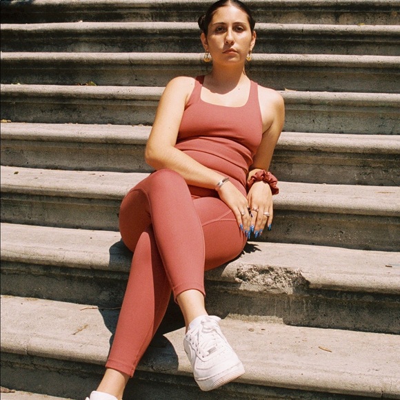 girlfriend collective Pants - Girlfriend Collective Terra Bra and Legging Set XS
